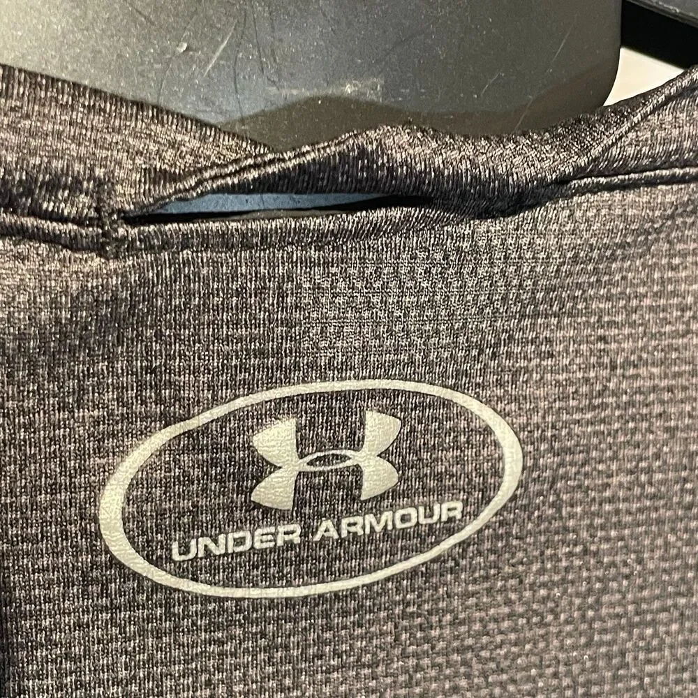 Under Armour 1305681 Women L Black HeatGear Locker T Long Sleeve Shirt Loose